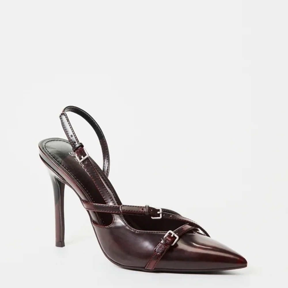 Elegant Brown Women's Stiletto Heels